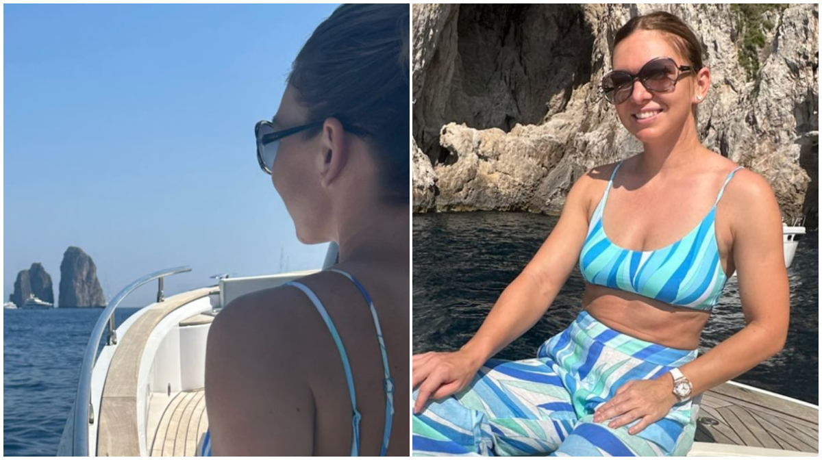 Adio, US Open! Simona Halep a plecat în vacanță și a făcut senzație pe Insula Capri, într-o ținută demențială: „Ai inima mea!” FOTO & VIDEO