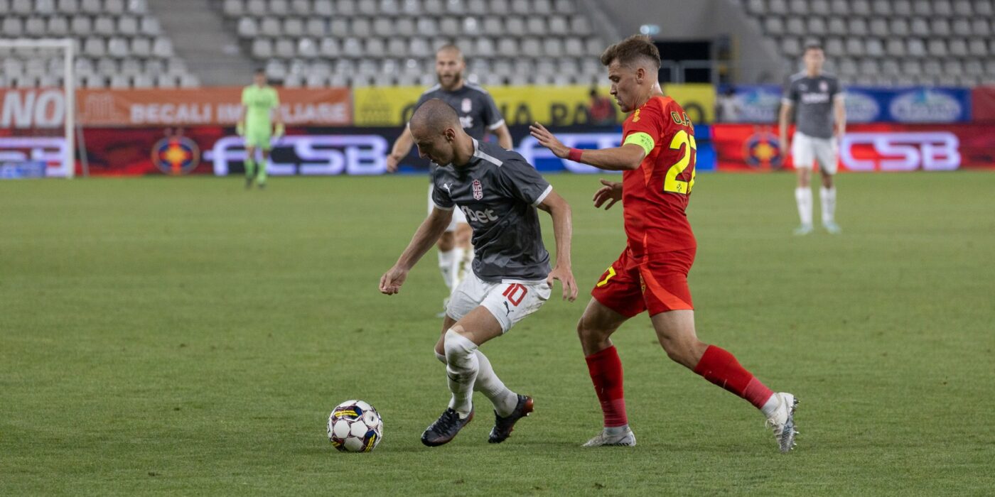 FCSB – CSKA 1948 Sofia 3-2, în manșa a doua a turului II preliminar din Conference League | Roș-albaștrii obțin calificarea datorită capriciosului Damjan Djokovic!