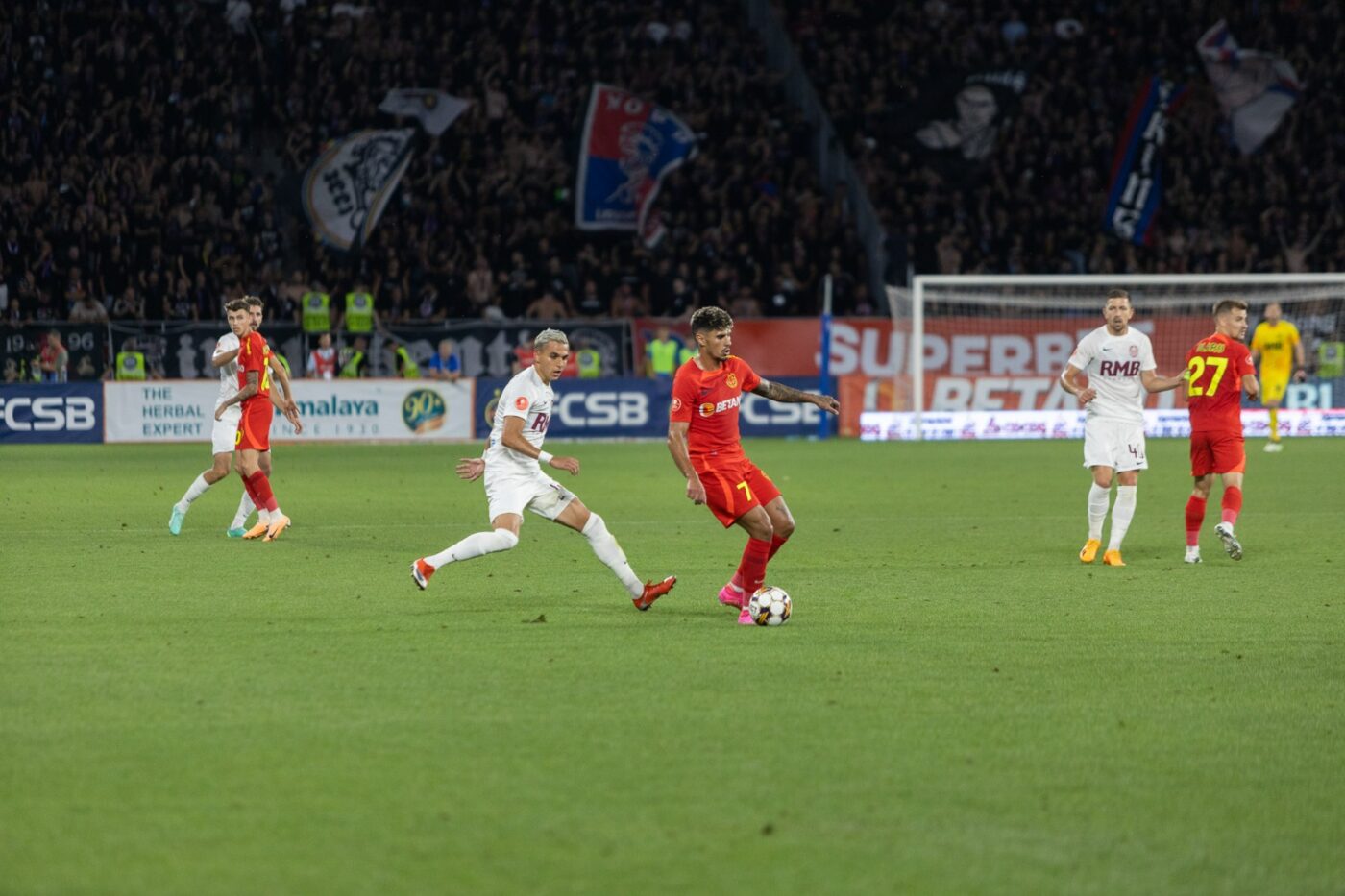 FCSB – CFR Cluj 1-0, Live Video Online, în etapa a patra din Superliga | Compagno, primul marcator al roș-albaștrilor pe noua arenă din Ghencea