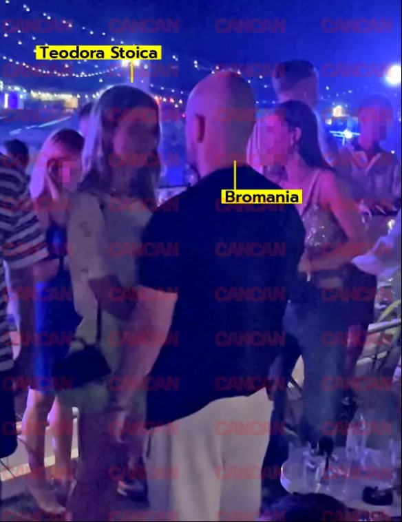 „Memeluşa” Teodora Stoica se iubeşte cu BRomania! Imagini incendiare din club: fiica lui Mihai Stoica se sărută pasional cu celebrul bărbat | FOTO
