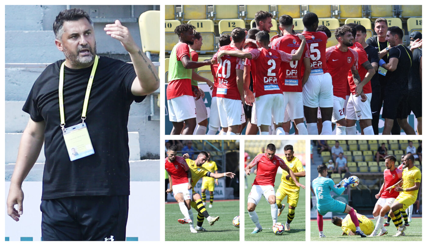 Claudiu Niculescu, lider în Liga 2 cu o echipă sătească, cu punctaj maxim și fără gol primit. Fostul dinamovist face pe modestul: ”Nu mă interesează clasamentul, mă interesează punctele”