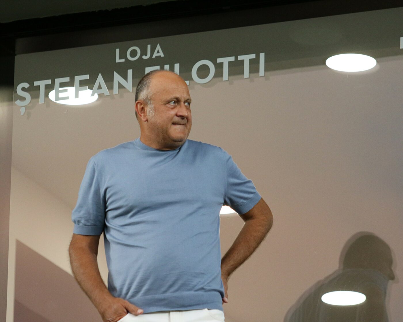 Dan Șucu, Ionuț Lupescu și Ioan Andone l-au susținut din tribune pe Mircea Lucescu la Dinamo Kiev – Beșiktaș, partidă din manșa tur a play-off-ului Conference League, disputată pe Giulești | GALERIE FOTO