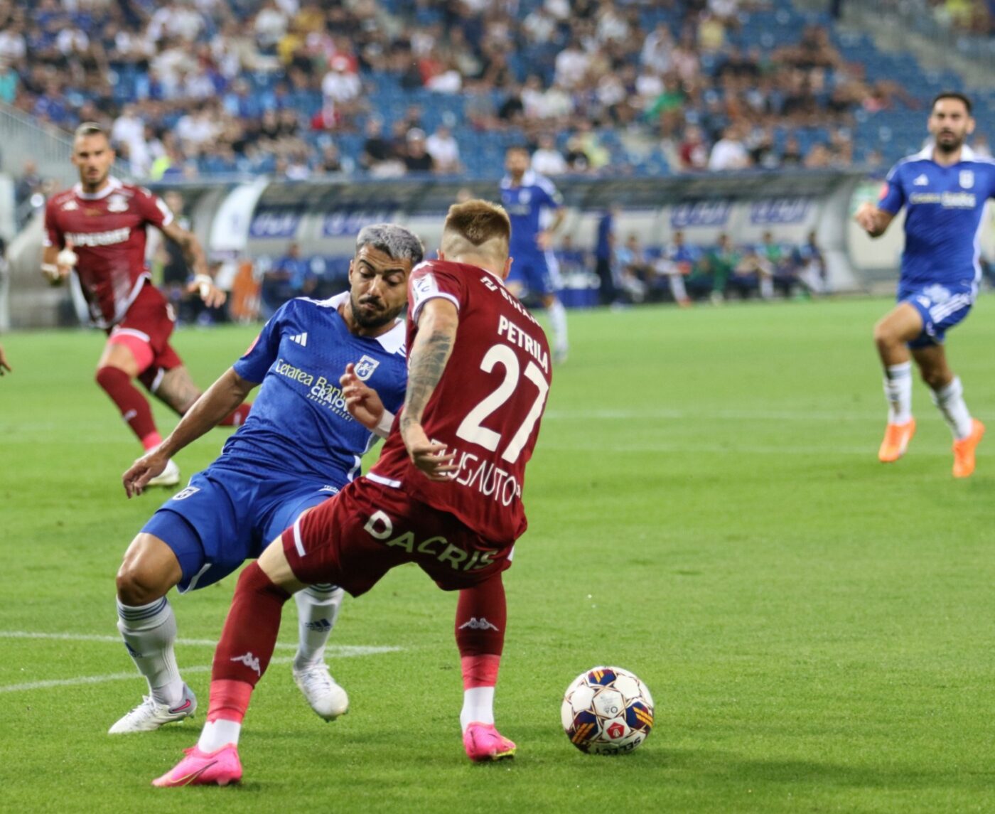 Antrenorul interimar al oltenilor, nemulțumit după FC U Craiova – Rapid 3-5: „Lacunele și-au spus cuvântul! Nu suntem omogeni și nu reușim să ne repliem!”