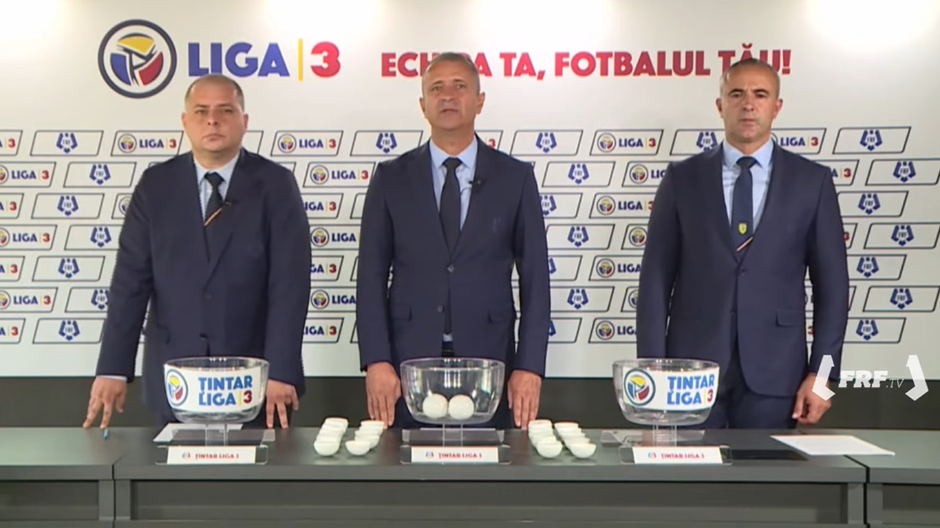 FRF a stabilit programul meciurilor noului sezon de Liga 3, sezon 2023-2024. Campionatul începe în ultimul weekend din august