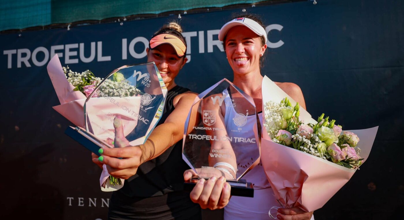 Româncele au câștigat tot ce se putea la „Trofeul Ion Țiriac” de la Bistrița! Anca Todoni a cucerit titlul la simplu, după ce o echipă 100% românească a triumfat în proba de dublu | FOTO