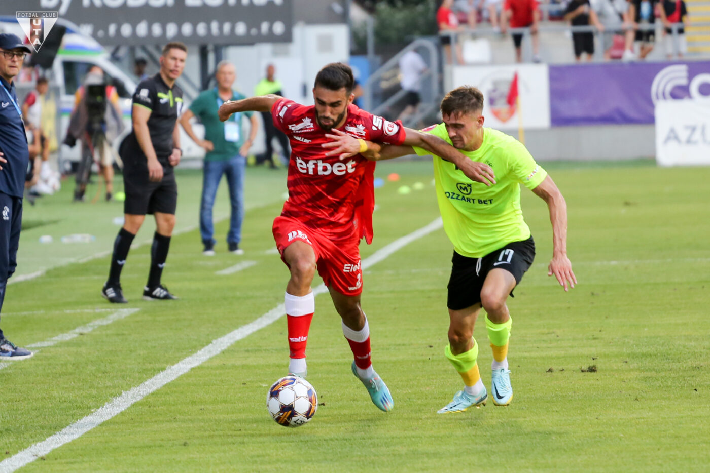 Trupa lui Rednic și-a Fabrycat primul succes în Superliga: UTA – Poli Iași  1-0