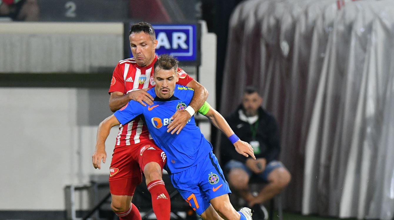 Ce nu s-a văzut la TV în Sepsi – FCSB 2-5! Scandal în timpul meciului