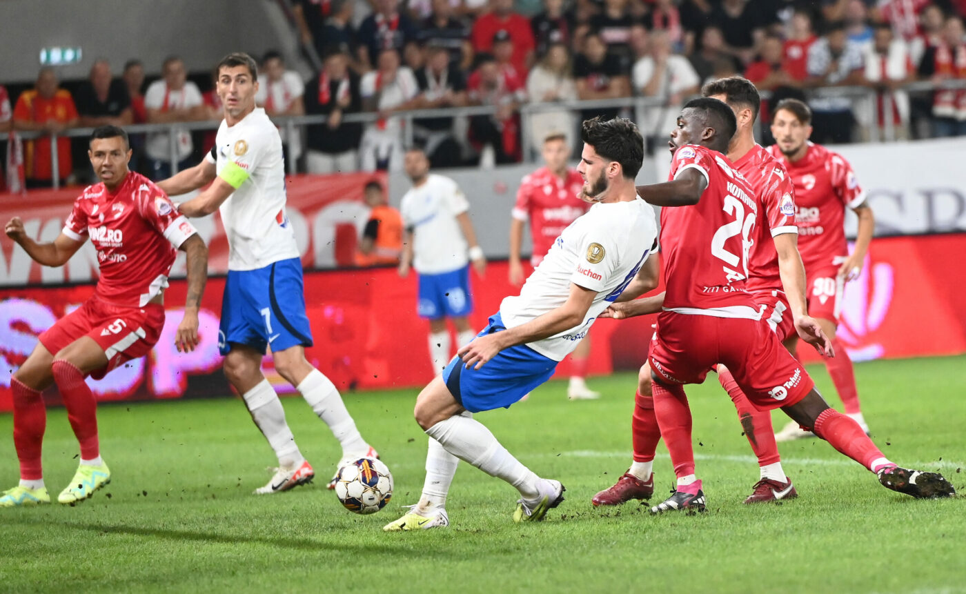 Dinamo – Farul Constanța 0-0, Live Video Online, în etapa a 10-a din Superliga | Ovidiu Burcă face o schimbare forțată