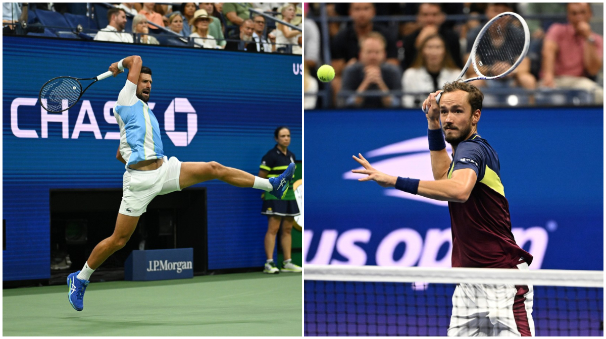 Novak Djokovic – Daniil Medvedev 6-3, 7-6, 5-2 în finală la US Open! Live Video Online. Rusul servește pentru a rămâne în meci! Show pe teren și în tribune