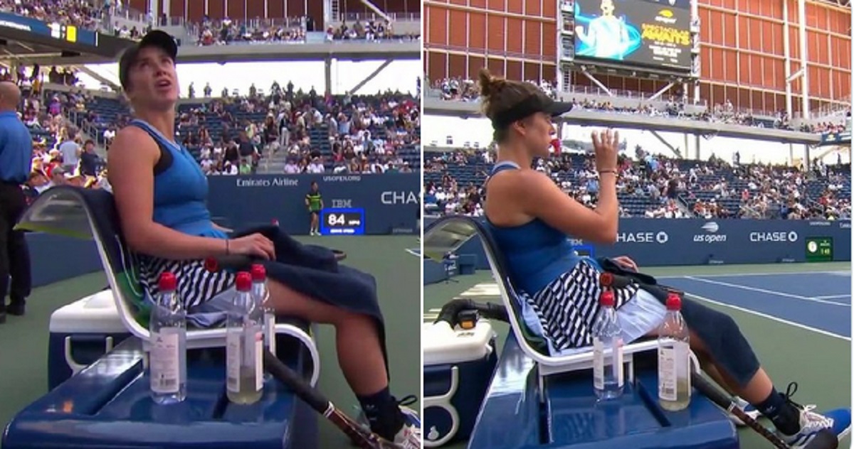 Moment nemaivăzut pe terenurile de tenis! O jucătoare de la US Open l-a întrebat pe arbitru ce face soțul ei, chiar în timpul meciului