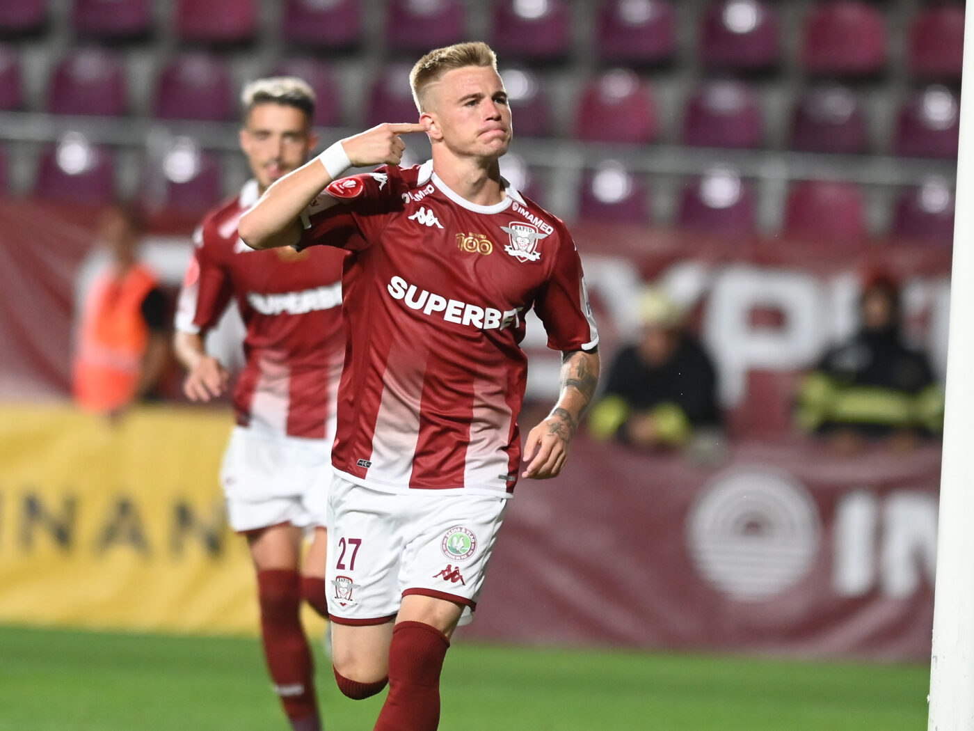 Claudiu Petrila și-a spălat păcatele! Extrema giuleștenilor a marcat în Rapid – CFR și a celebrat fără milă împotriva fostei sale echipe