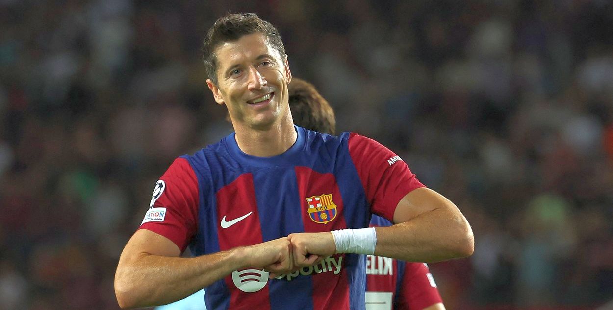 Robert Lewandowski scrie istorie la Barcelona! Ce record a doborât după meciul cu Royal Antwerp din grupele Ligii Campionilor