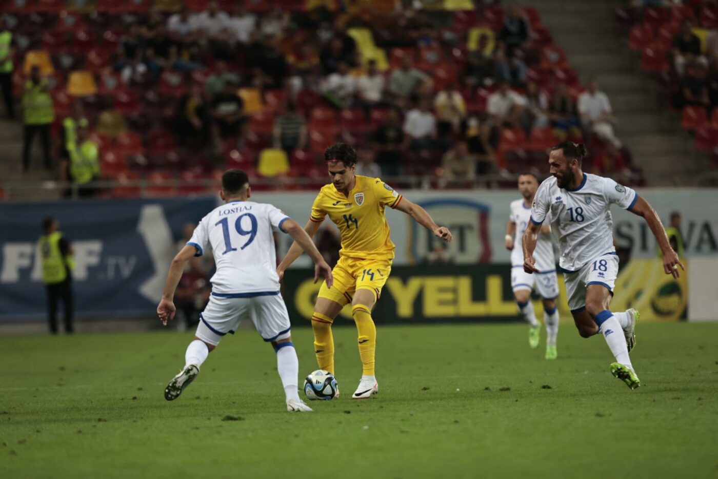 România – Kosovo 0-0, Live Video Online în Grupa I din preliminariile EURO 2024. Meci întrerupt pe Arena Națională