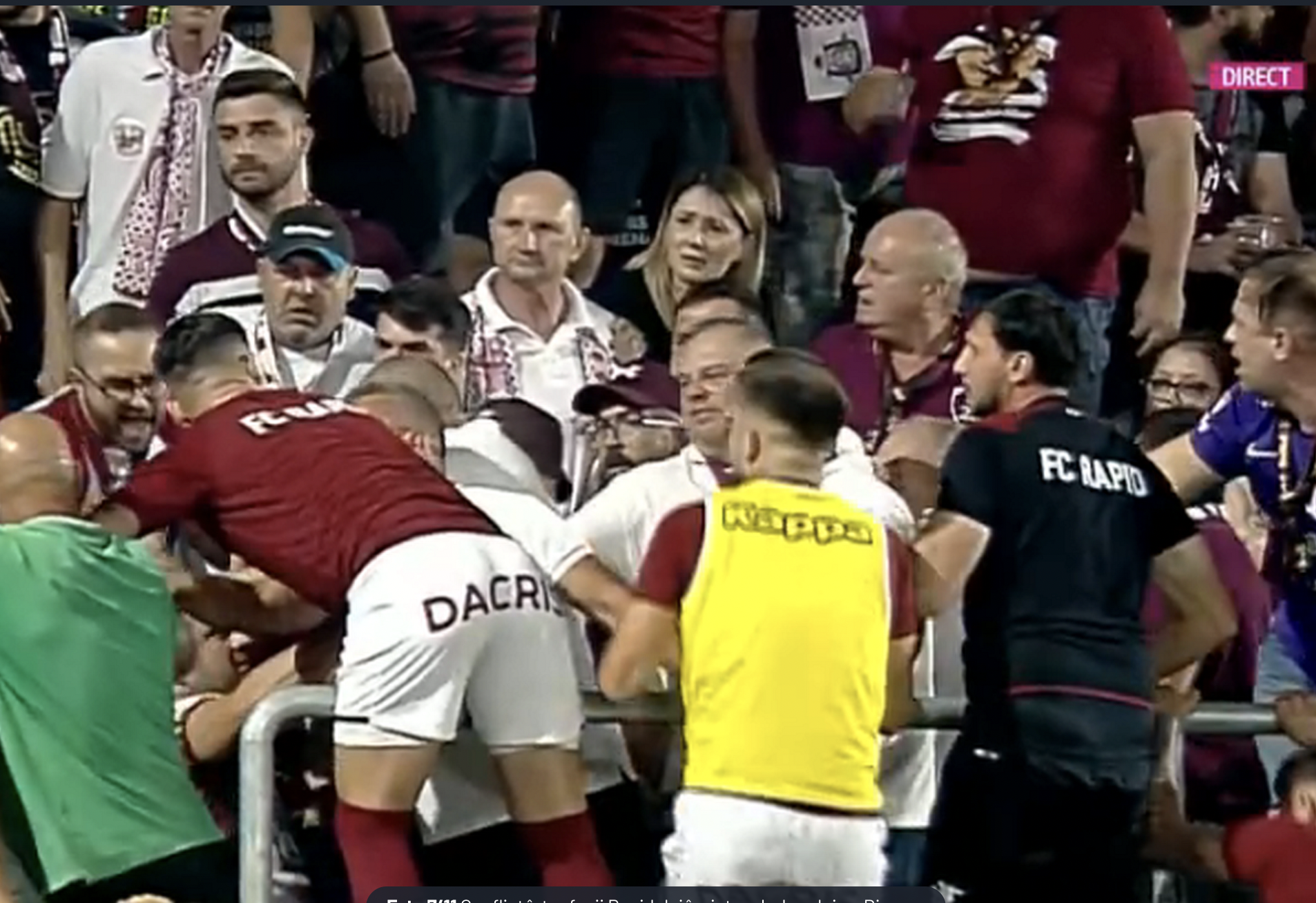 Adevăratul motiv de la care a plecat bătaia dintre suporterii Rapidului, în derby-ul cu Dinamo