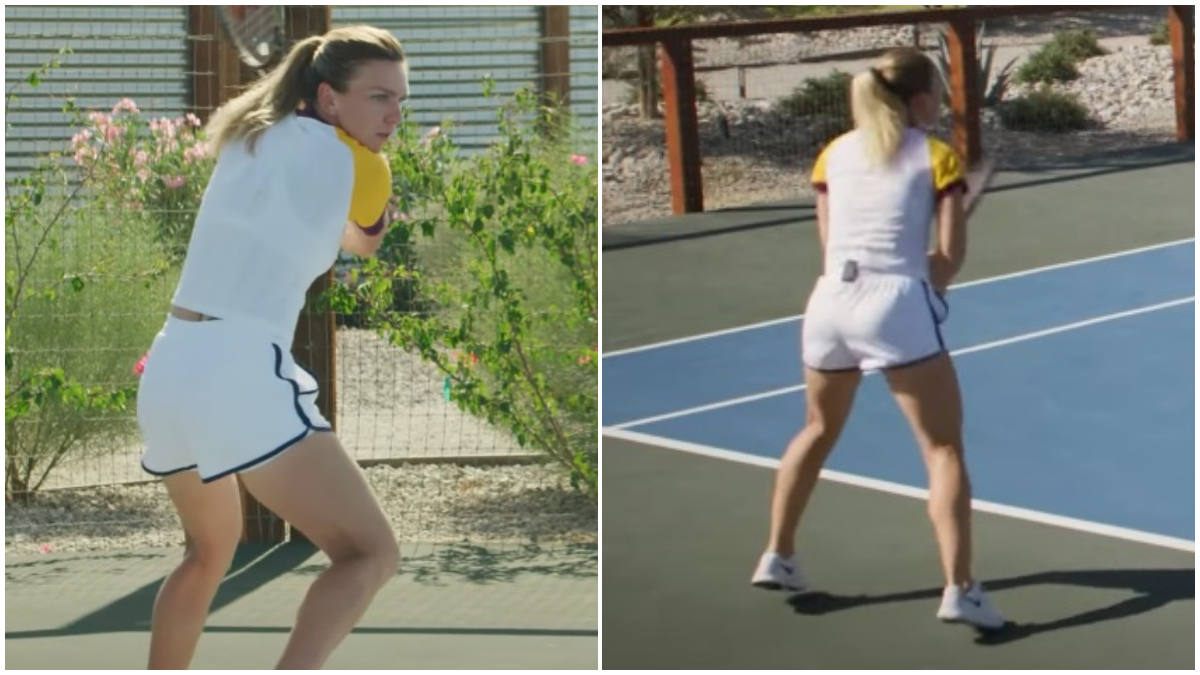 Simona Halep sfidează interdicția de patru ani cu ajutorul sponsorului american! Românca, din nou pe teren: imaginile care pun pe jar lumea tenisului | VIDEO