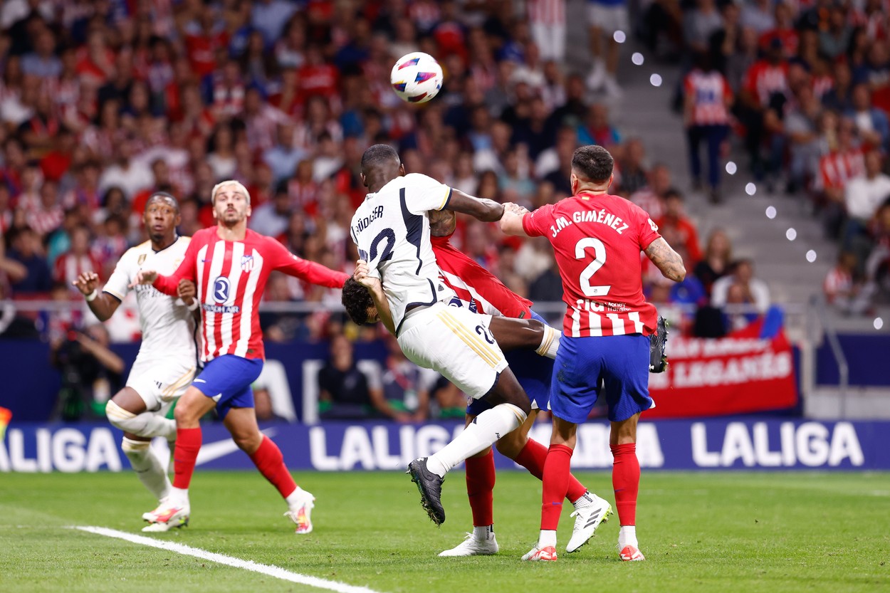 Șoc în derby-ul Atletico – Real Madrid! Absența lui Vinicius l-a costat pe Ancelotti! Saul Niguez, prestație de senzație la ceas aniversar
