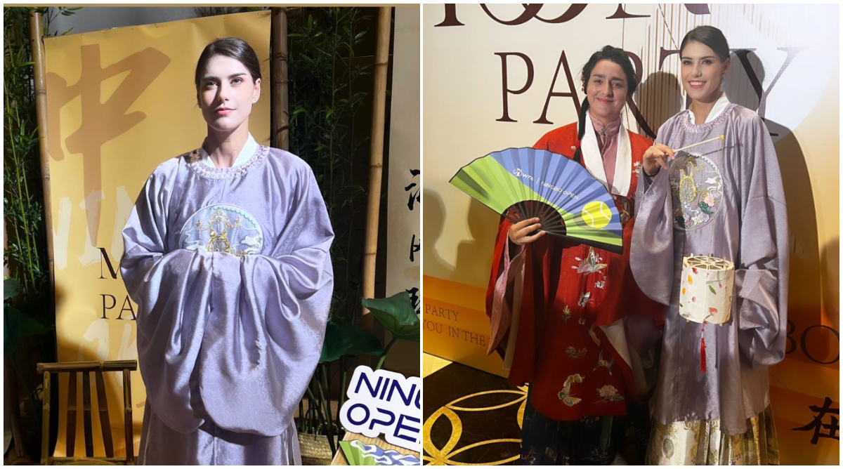 Sorana Cîrstea, așa cum nu a mai fost văzută! A făcut furori la petrecerea jucătoarelor, după ce s-a îmbrăcat în haine tradiționale chinezești | FOTO