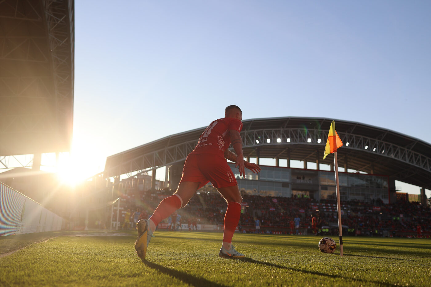 UTA Arad – FC Voluntari 0-0, Live Video Online, în runda a 11-a din Superliga. Gazdele au trecut pe lângă deschiderea de scor: Fabry a trimis peste poartă