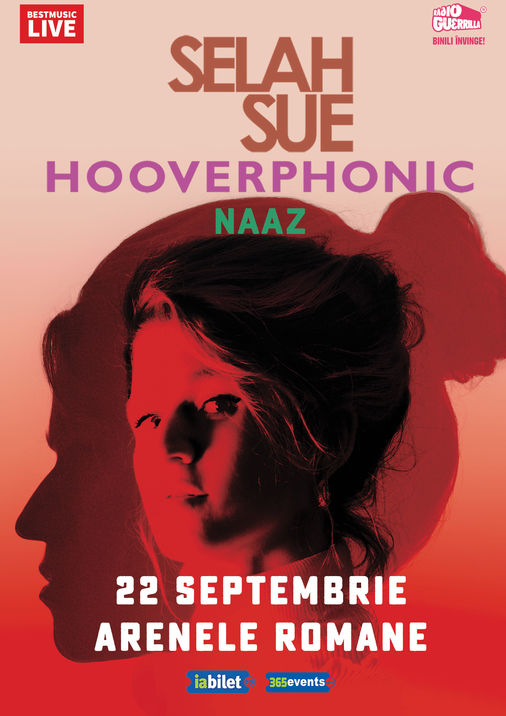 ADVERTORIAL | Selah Sue, Hooverphonic și Naaz cântă la Arenele Romane pe 22 septembrie