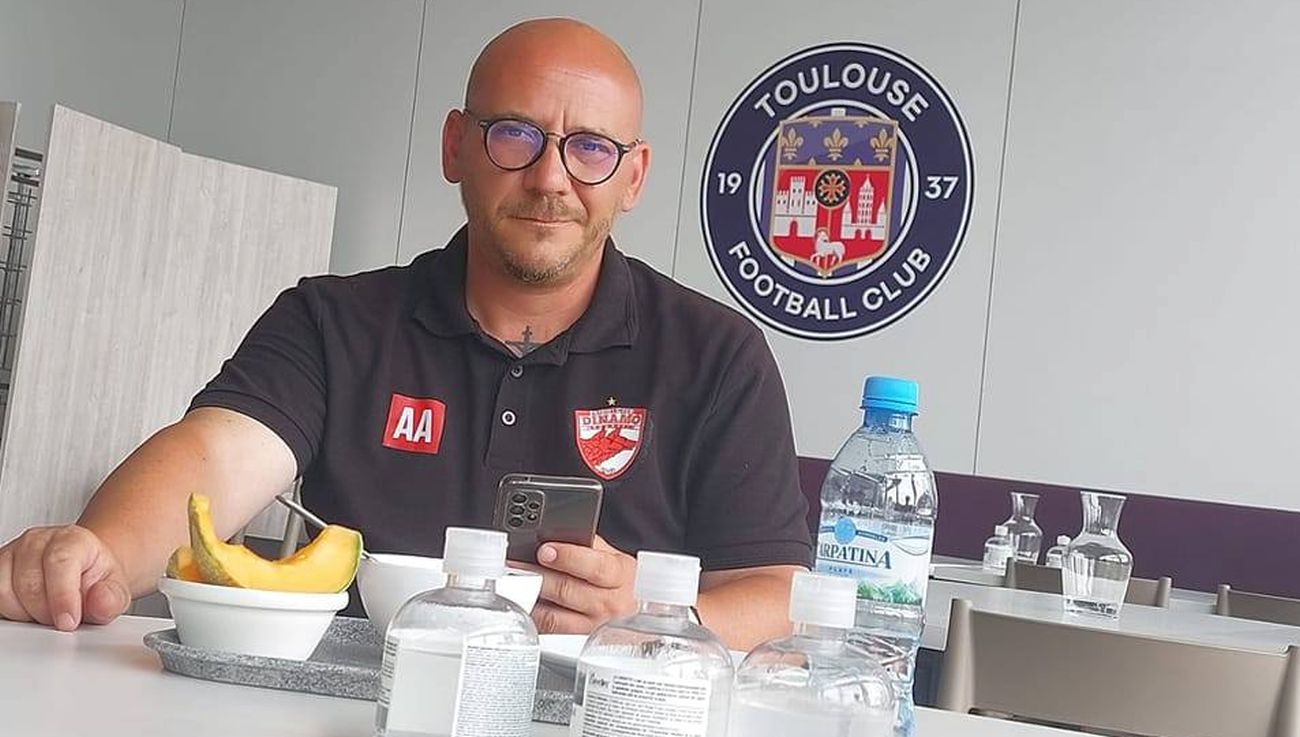 Andrei Anghel, antrenor la CS FC Dinamo U15