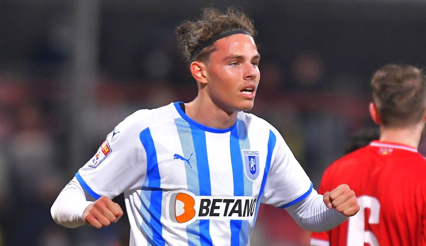 Atanas Trică, lăsat în afara lotului de UEFA Youth League al Universității Craiova! Program de foc pentru tinerii olteni | EXCLUSIV