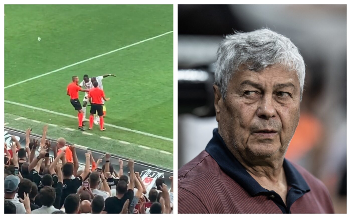 Mircea Lucescu a fost provocat de jucătorii africani de la Beșiktaș, în Conference League: arbitrii au fost nevoiți să intervină de urgență în fața băncii de rezerve! Cum a reacționat românul | VIDEO