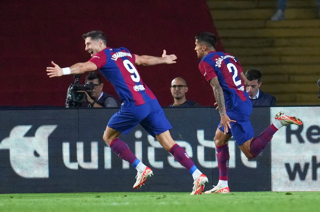 Barcelona, remontada de senzație în meciul cu Celta Vigo. Catalanii erau conduși cu 2-0 pe final de meci, dar au marcat trei goluri în opt minute. Robert Lewandowski, eroul formației blaugrana