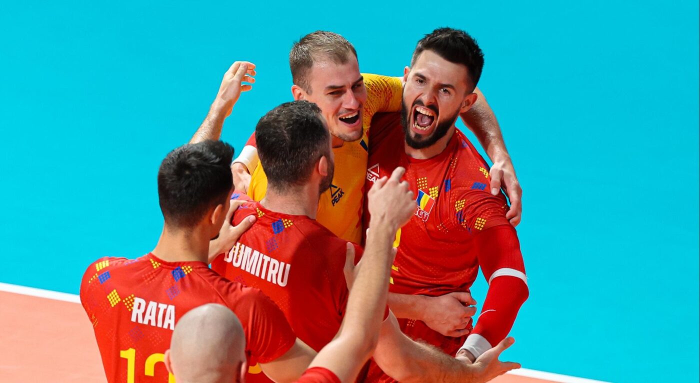 Performanță extraordinară: România a învins Croația și s-a calificat în sferturile de finală ale EURO 2023 la volei masculin! „Tricolorii” au doborât recordul vechi de 40 de ani!
