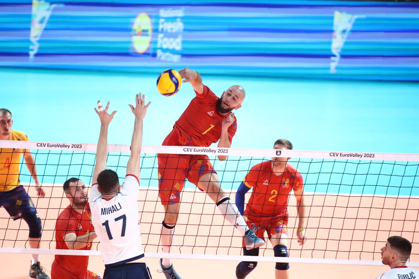 Răsturnare de situație! Cine transmite la tv partida de volei masculin România-Franța, de la Varna, din sferturile de finală Euro 2023