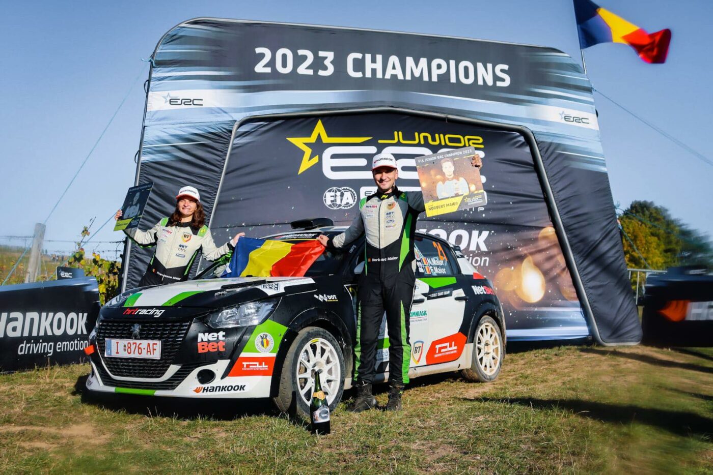 Performanță istorică: Frații Maior sunt noii campioni europeni de juniori la raliuri