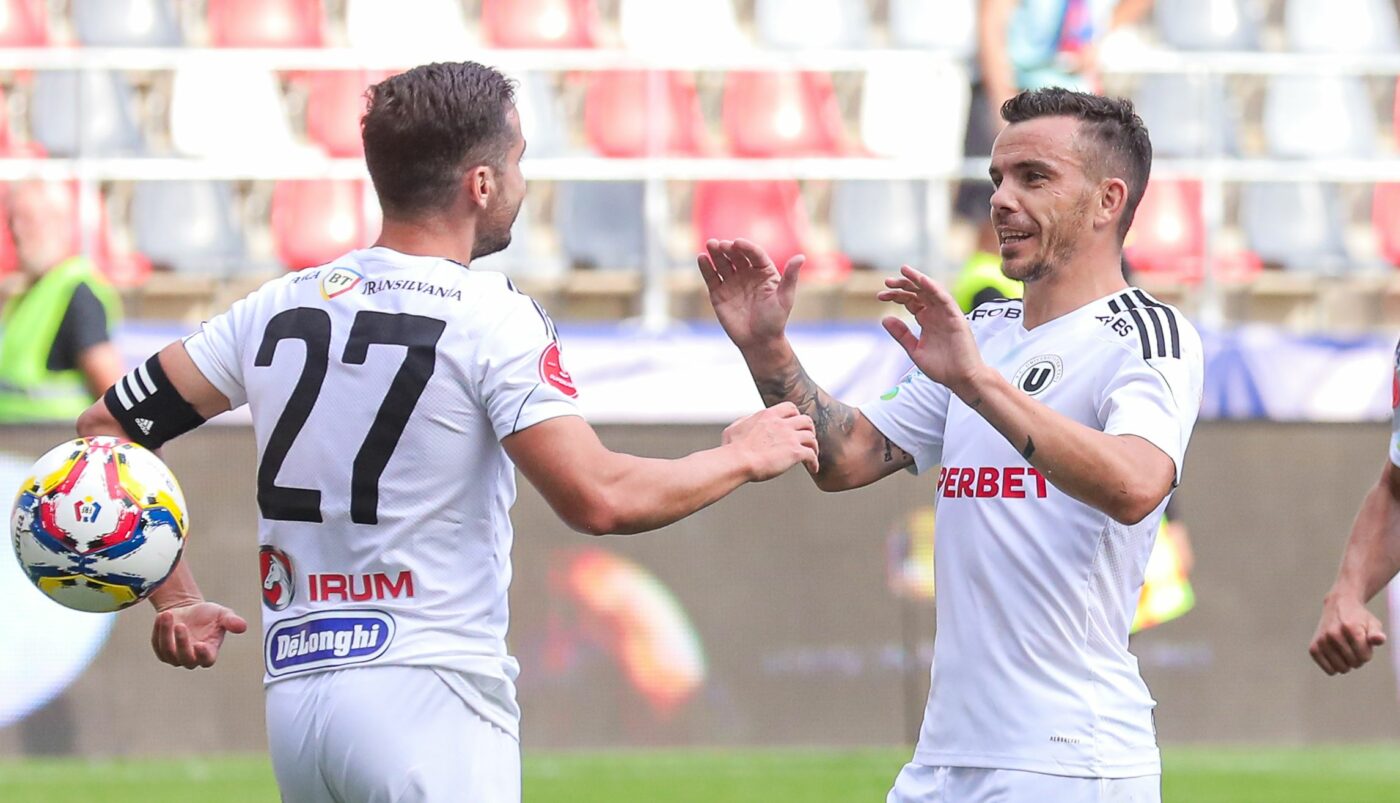 Dan Nistor a râs de apărarea lui FCSB! Fotbalistul lui U Cluj „i-a luat la mână” pe Șut, Dawa și s-a distrat cu Ngezana și Radunovic | VIDEO