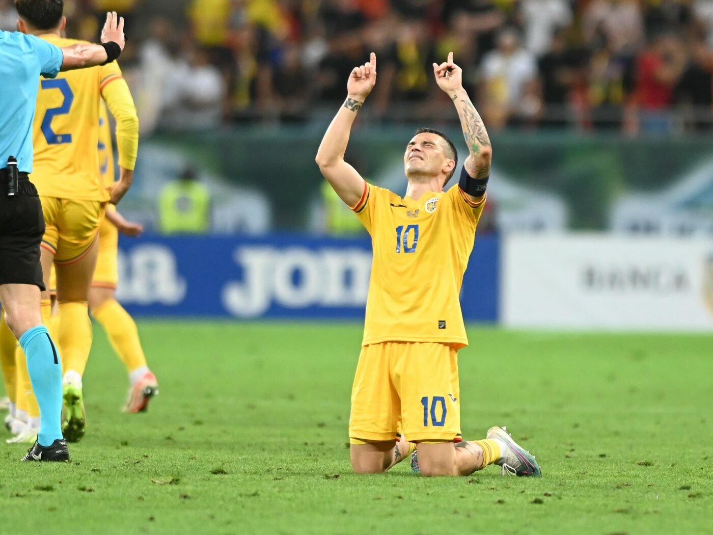 Discurs emoționant al lui Nicolae Stanciu înainte de dubla cu Belarus și Andorra! Căpitanul României a impresionat pe toată lumea