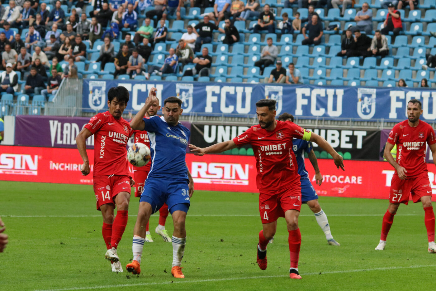 FC U Craiova – Hermannstadt 1-1! Trupa lui Marius Măldărășanu rămâne pe loc de play-off