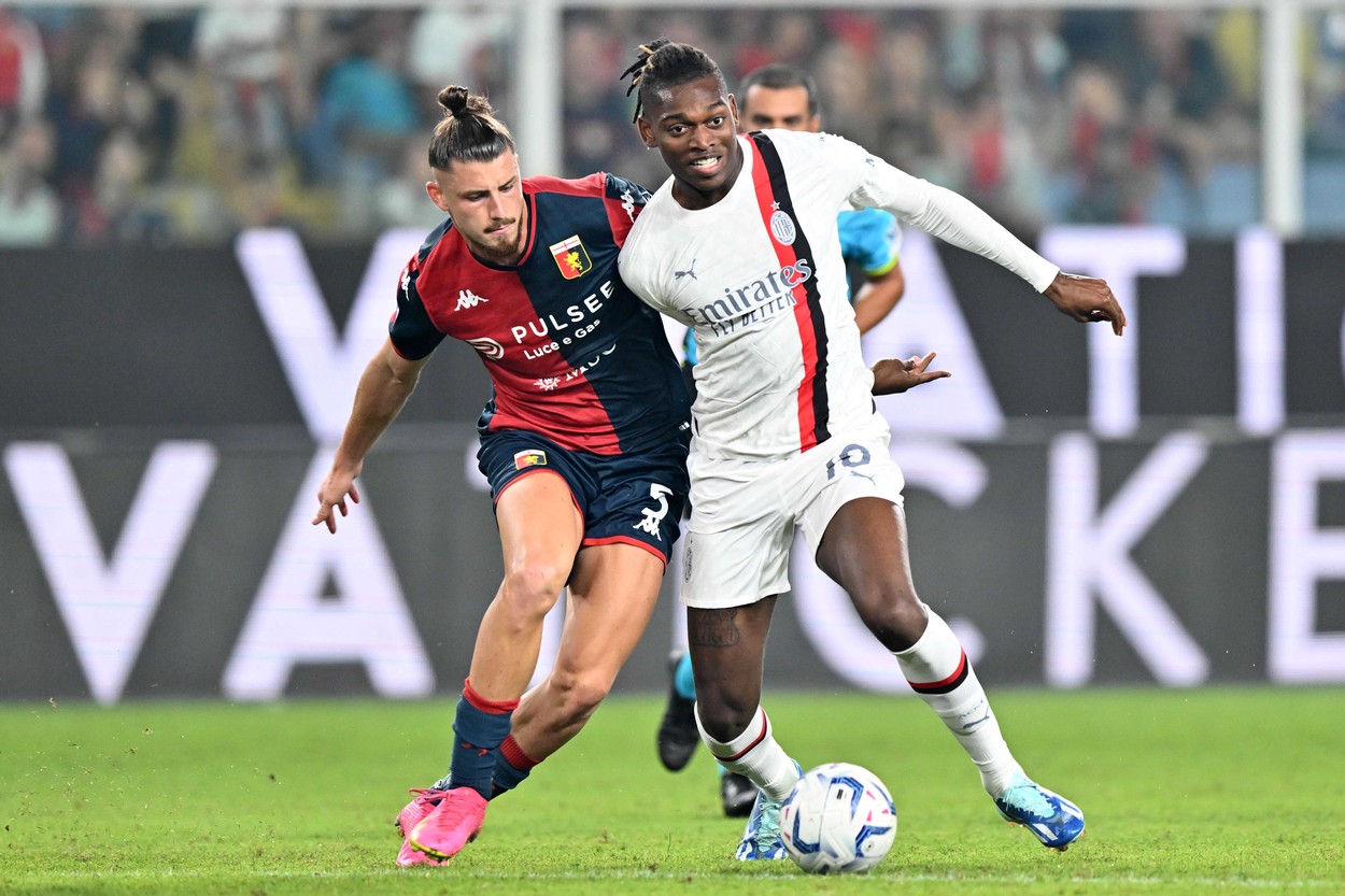 Genoa – AC Milan, meciul sezonului în Serie A: ambii portari au fost eliminați sub privirile lui Drăgușin și Pușcaș! „Rossonerii”, pe primul loc în Italia | VIDEO