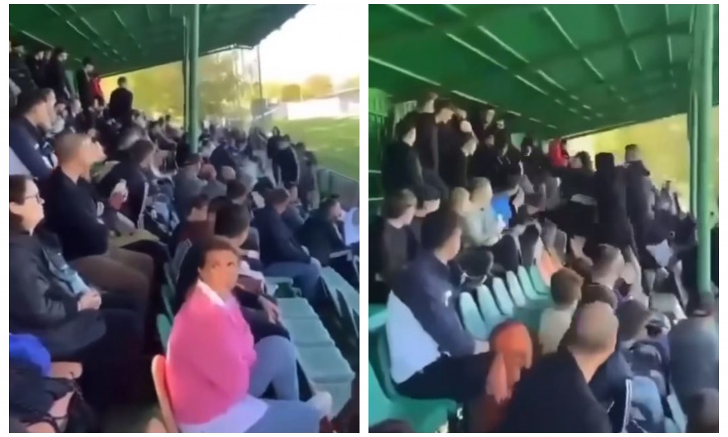 Huliganii de la U Cluj care au sărit la bătaie cu rivalii de la CFR Cluj au fost identificați de poliție: „Se deschid dosare penale!”