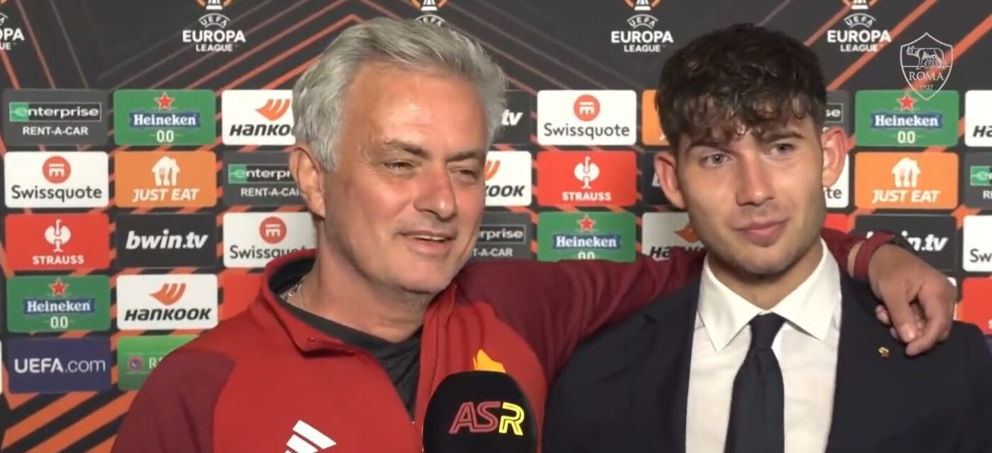 Jose Mourinho a demonstrat încă o dată că e „The Special One”! Gest superb făcut la finalul meciului AS Roma – Servette 4-0 | VIDEO