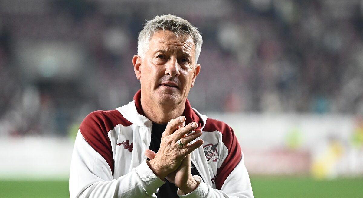 Cristiano Bergodi, concluzie clară după Rapid – Hermannstadt 2-0. Unde a sesizat că au strălucit jucătorii săi comparativ cu meciurile trecute: „Am îmbunătățit puțin acest aspect”