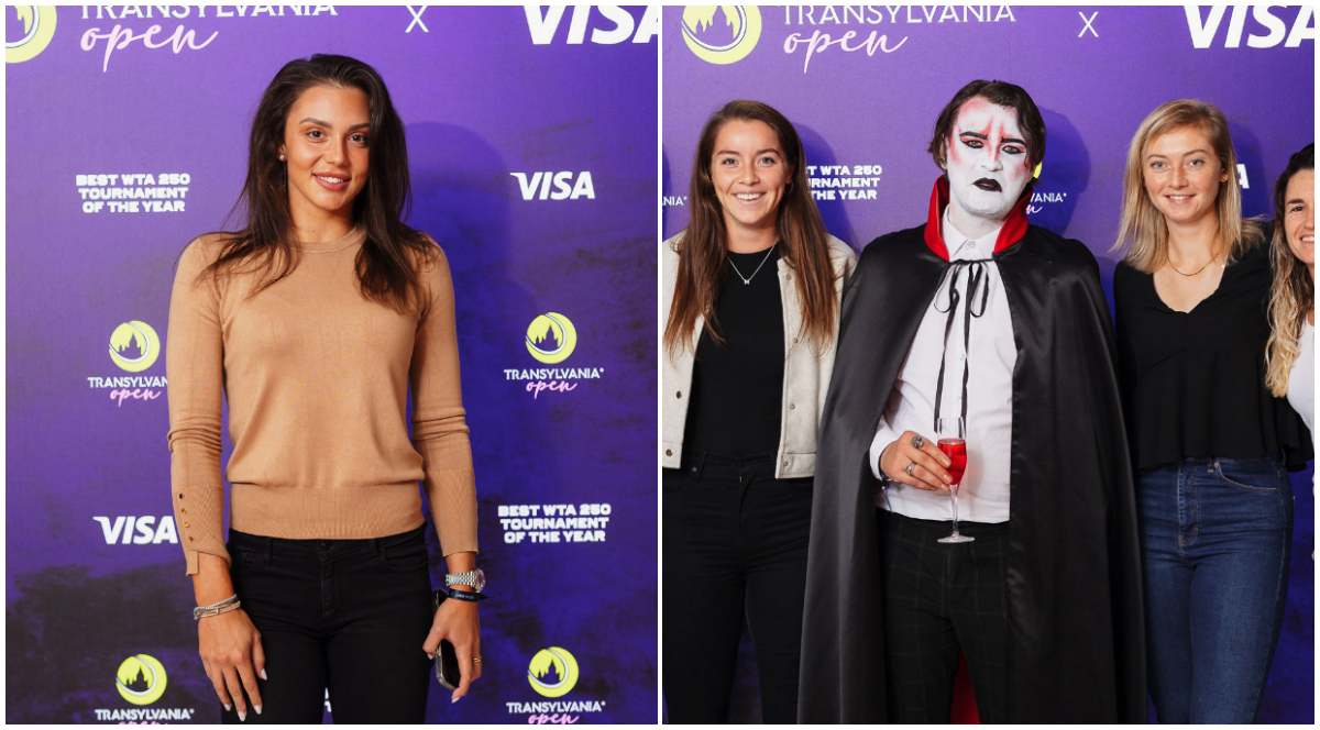 Gafa comisă de WTA după petrecerea jucătoarelor de la Cluj! Cu cine a fost confundată Jaqueline Cristian + ce apariții au avut româncele | FOTO