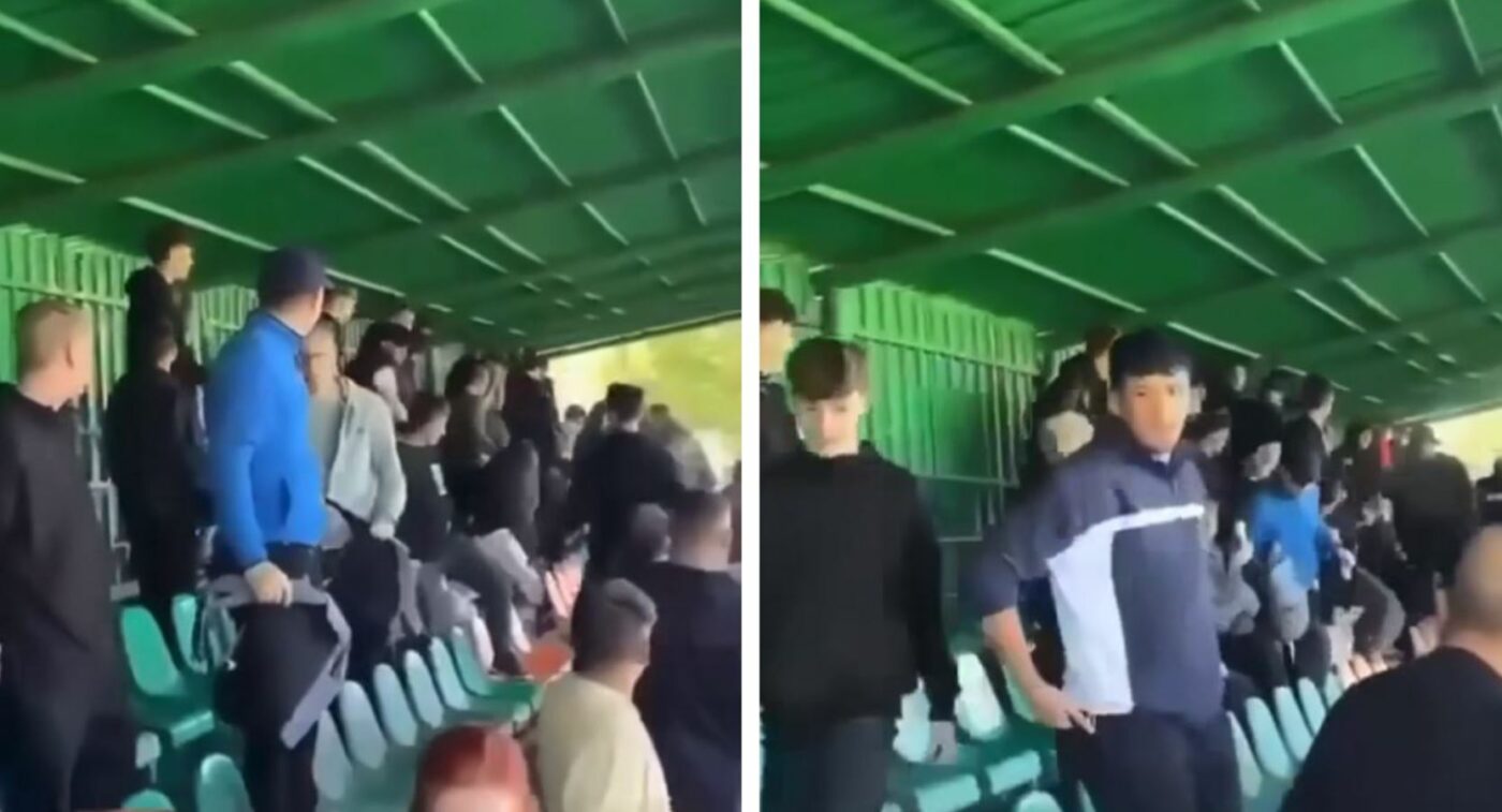 Ultrașii celor de la U Cluj s-au dus peste fanii celor de la CFR Cluj și i-au luat la bătaie! A fost „măcel” în tribune: s-au dat pumni, picioare și s-au folosit gaze lacrimogene! | VIDEO