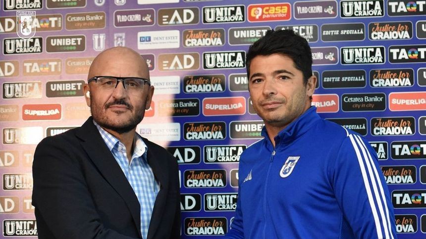 Adrian Mititelu le răspunde contestatarilor! Patronul de la FCU Craiova e mândru că noul său antrenor a fost mecanic de locomotivă: „Eu am fost ospătar, bucătar și brutar!” | VIDEO