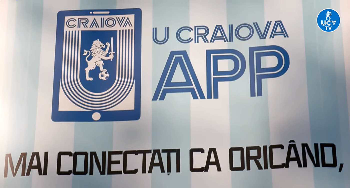 Universitatea Craiova, la un alt nivel! Aplicația prin care va ține suporterii mai aproape de echipă: „Ei ne-au cerut asta”