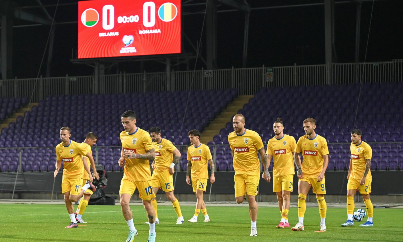 Belarus – România 0-0, Live Video Online, în Grupa I din preliminariile EURO 2024 | A început partida!