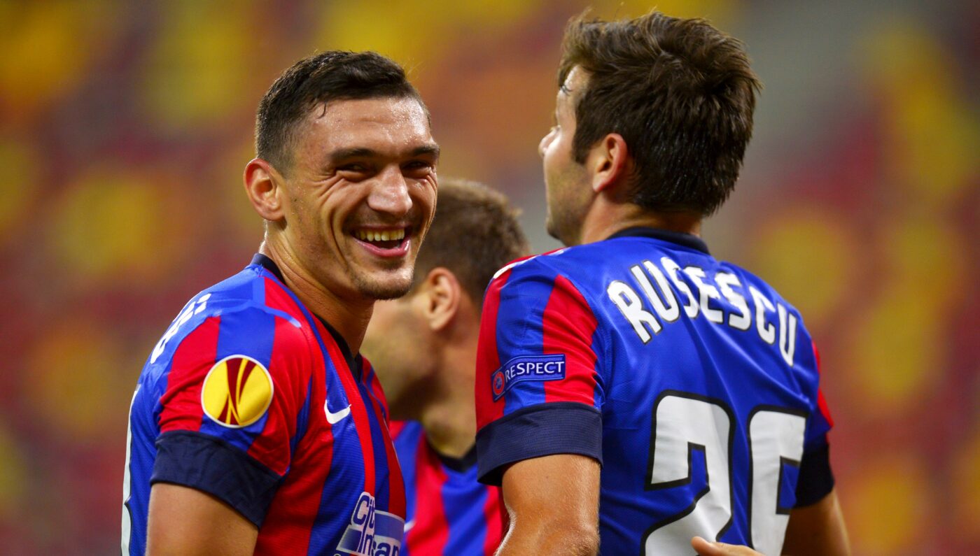 Angajații FCSB dorm în post! Claudiu Keșeru și Raul Rusescu, uitați de oficialii clubului roș-albastru după retragere, nu și de istorie | ANALIZĂ