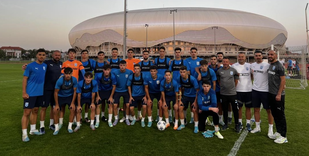 Bănia, în zi de meci european: Universitatea Craiova – Partizan Belgrad, din UEFA Youth League, se joacă pe „Ion Oblemenco”. Câți spectatori sunt așteptați