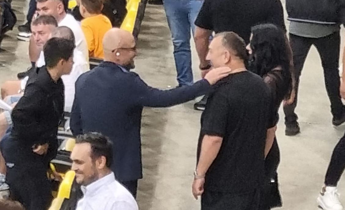 Adrian Mititelu și Nuredin Beinur