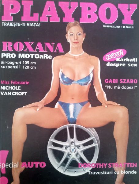 Roxana Ciuhulescu, pictorial Playboy