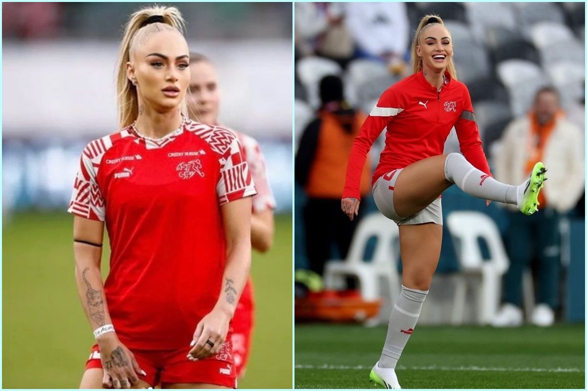 „Când joci pentru țara ta, îți amintești de unde ai plecat”. Cea mai frumoasă fotbalistă din lume susține diseară naționala Elveției | GALERIE FOTO