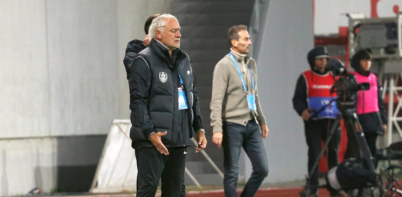 Andrea Mandorlini, supărat că nu a reușit să o ducă pe CFR Cluj pe primul loc după meciul cu Hermannstadt: „Era un moment important!”