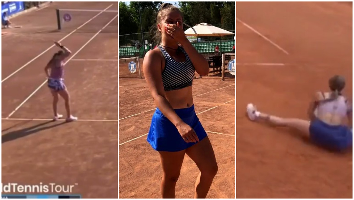 Românca „rea” din WTA, show nemaivăzut pe teren: a făcut gesturi către adversară, s-a lovit singură și a dat cu racheta de pământ după ce s-a certat cu arbitrul. VIDEO
