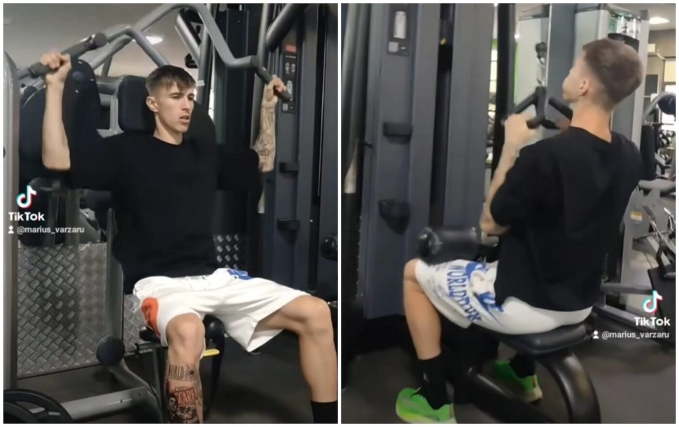 Tavi Popescu vrea să fie precum Cristiano Ronaldo! Fotbalistul de la FCSB trage tare în sala de forță pentru a se transforma într-un pachet de mușchi. VIDEO